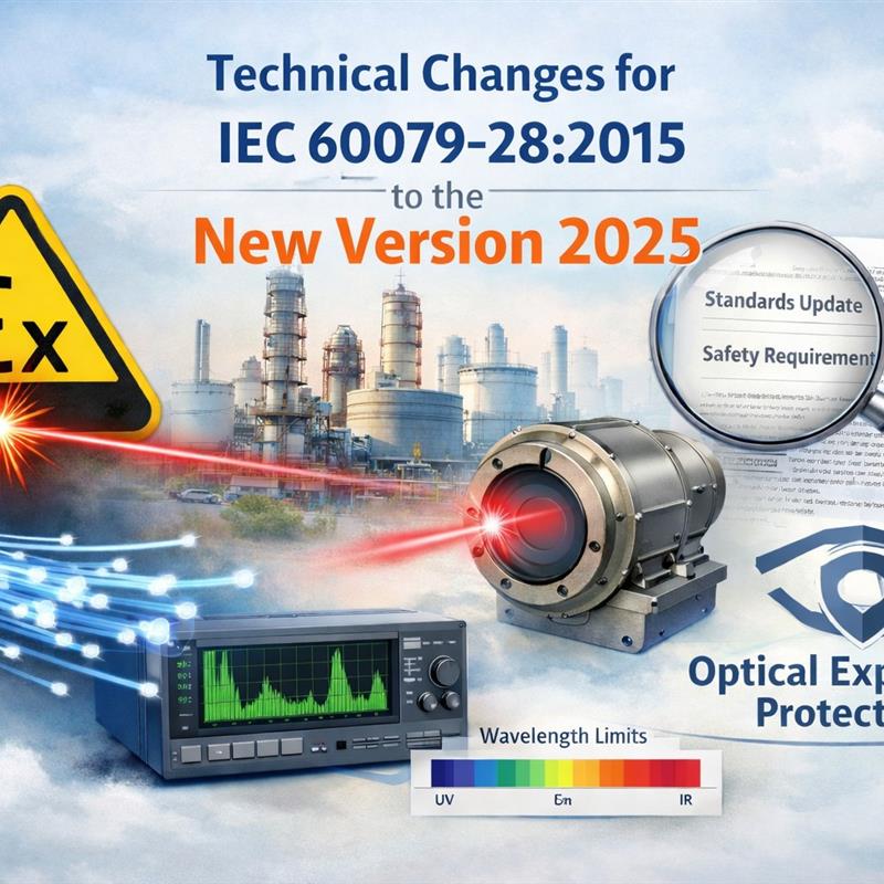 Changes of new IEC 60079-28:2025